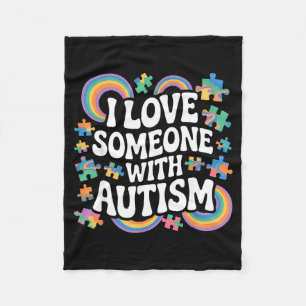 Cobertor De Velo Consciência do autismo autista