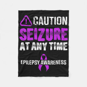 Cobertor De Velo Conscientização da Epilepsia Crise Guerreira Epilé