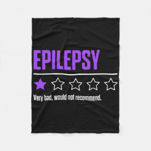 Cobertor De Velo Conscientização da Epilepsia Sucesso Guerreiro Epi