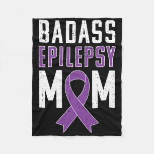 Cobertor De Velo Conscientização sobre Epilepsia pela Mãe de Epilep