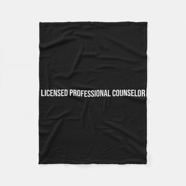 Cobertor De Velo Conselheiro Profissional Licenciado Saúde Mental  (Frente)