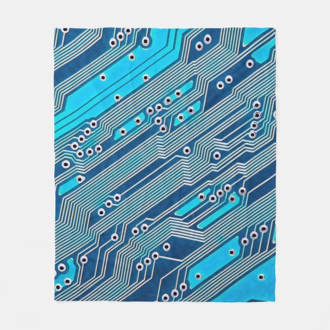 Cobertor De Velo Conselho de circuito eletrônico fechado. circuito, (Frente)