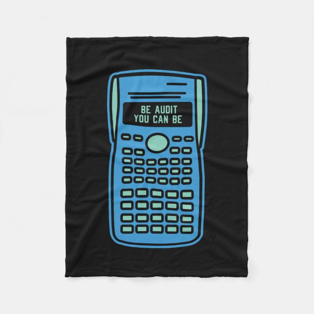 Cobertor De Velo Contabilidade - Seja Auditoria, Você Pode (Frente)