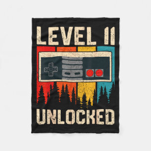 Cobertor De Velo Controlador de Video Game Desbloqueado Nível 11 An