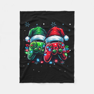 Cobertor De Velo Controladora de jogos de Natal Santa Hat