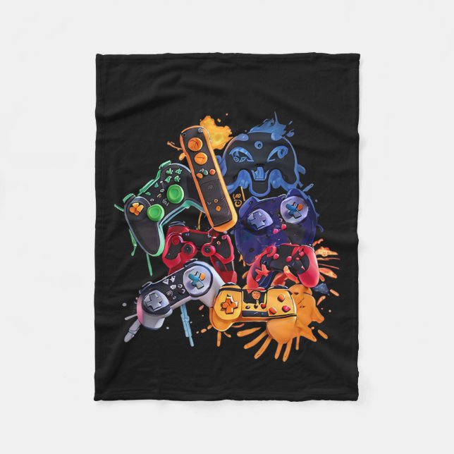 Cobertor De Velo Controle De Jogo Todas As Coisas Controladora De J (Frente)