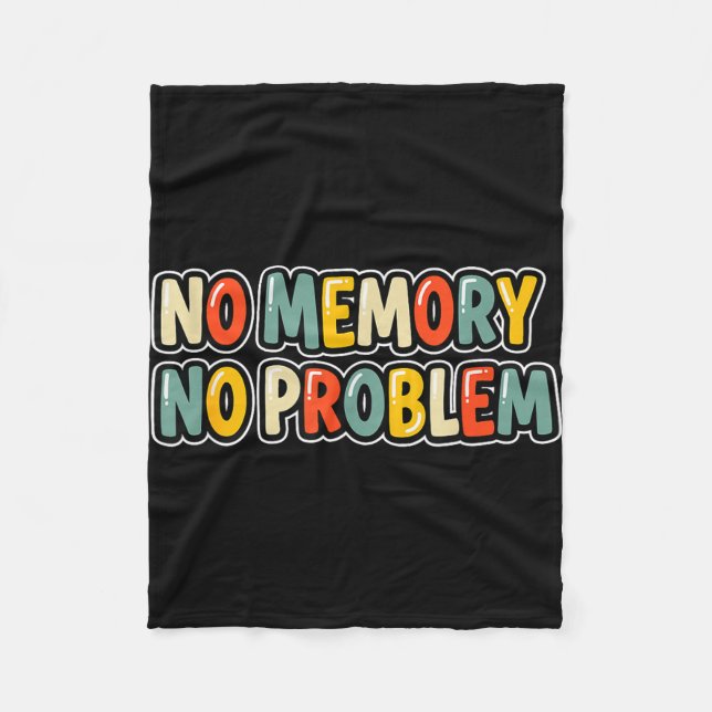 Cobertor De Velo Cool no memory no problem speech costume  (Frente)