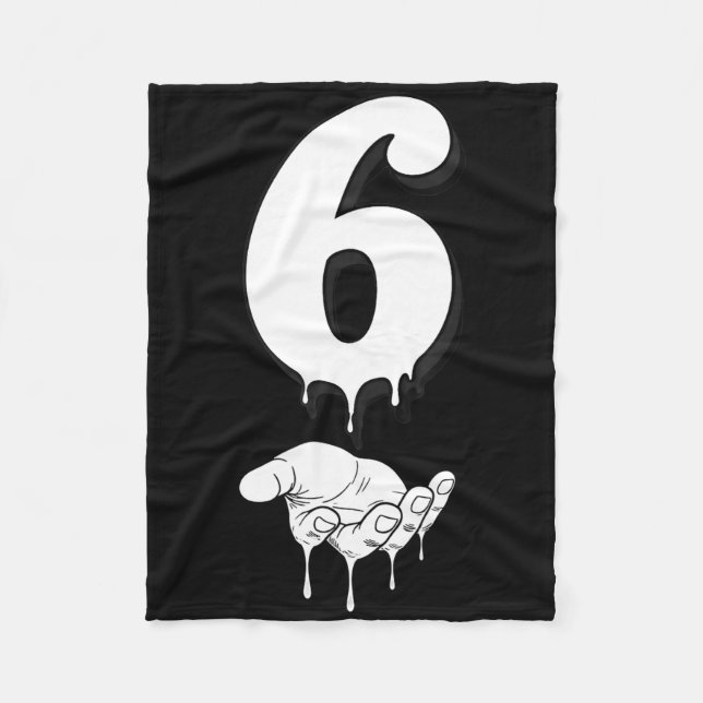 Cobertor De Velo Cool Six Seven 6 7 Meme Geração Alpha Gíria Fantas (Frente)