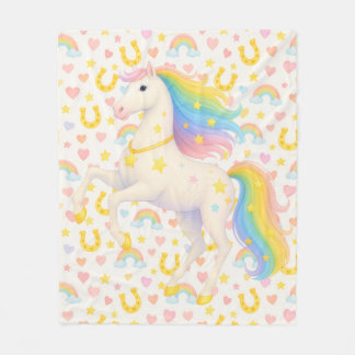 Cobertor De Velo Cooper & Cody Best-Friend Horses Fleece Throw