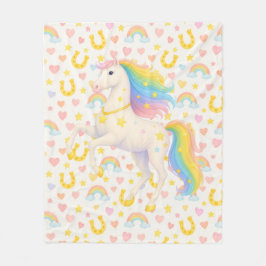 Cobertor De Velo Cooper & Cody Best-Friend Horses Fleece Throw