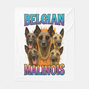 Cobertor De Velo Cópia do Malinois Belga