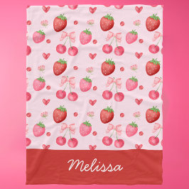 Cobertor De Velo Coqueta rosa rosa branca Moreira