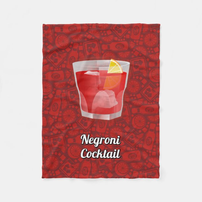 Cobertor De Velo Coquetel Negroni (Frente)