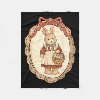 Cobertor De Velo Coquette Bow Funny Bunny Eggs Rabbit Happy Easter 