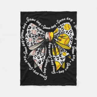 Cobertor De Velo Coquette Bow Game Day Sell Softll Heart Love Mom L