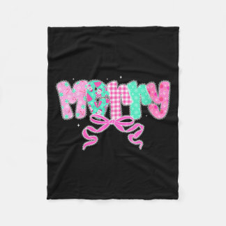 Cobertor De Velo Coquette Préppy Feminina Lazo Alegre Vintage Retro