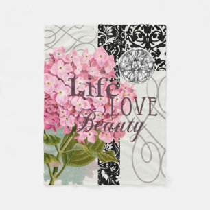 Cobertor De Velo Cor damasco Decoração Floral Bonito