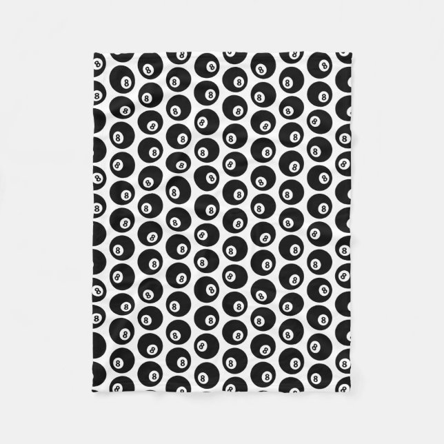 Cobertor De Velo COR PERSONALIZADA DO Padrão de Piscina de Oito Bil (Frente)