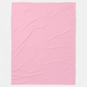 Cobertor De Velo Cor sólida rosa-bebê