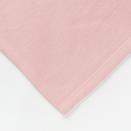 Cobertor De Velo Cor Sólida Rosa Simples