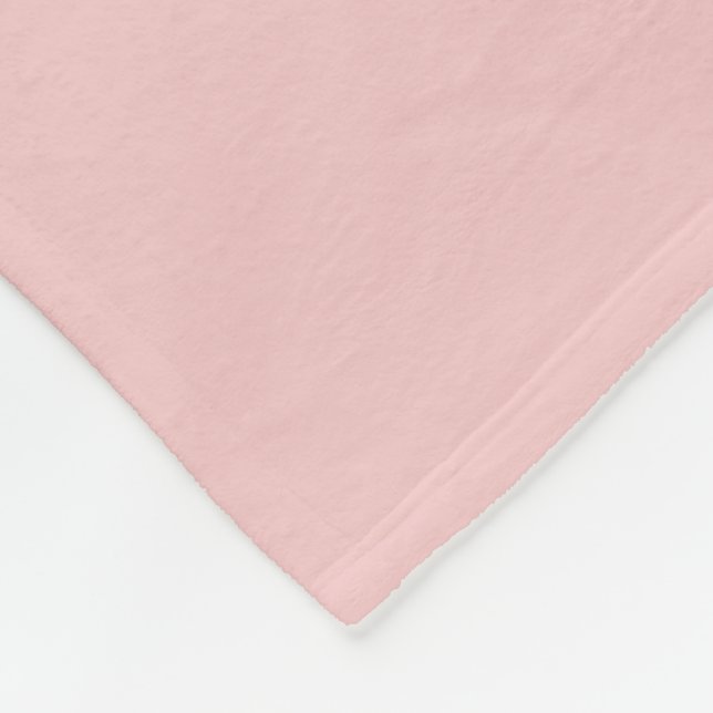 Cobertor De Velo Cor Sólida Rosa Simples (Quina)