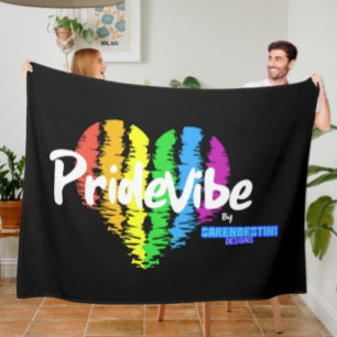 Cobertor De Velo Coração Arco-íris OrgulhoVibe: Aconchego com Orgul
