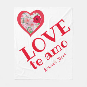 Cobertor De Velo Coração Duplo