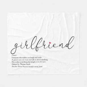 Cobertor De Velo Coração Vermelho de Amor com Script Chic de Defi