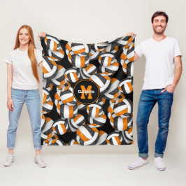 Cobertor De Velo cores da equipe de vôlei de giro-preto