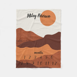 Cobertor De Velo Cores Neutras Marco Mensal