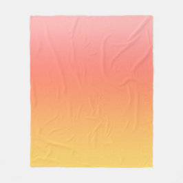 Cobertor De Velo Cores simples - Amarelo a Rosa Mistura