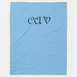 Cobertor De Velo Cornflower Blue