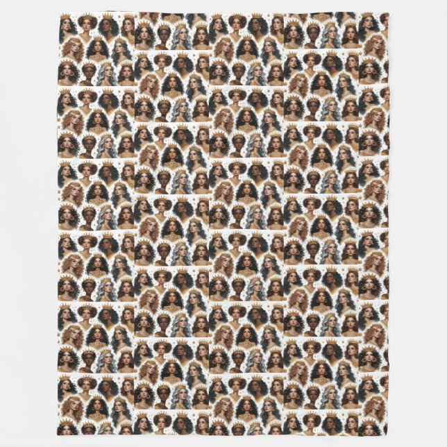 Cobertor De Velo Coroa Em Sabedoria (Frente)