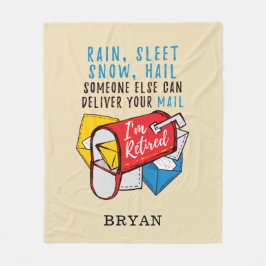 Cobertor De Velo Correio Personalizado do Correio de Reforma do Emp