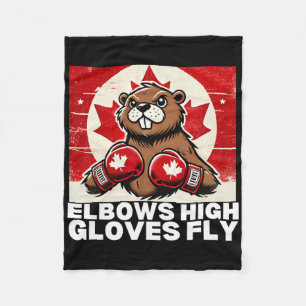 Cobertor De Velo Corta o Canadá Contra Tarifas Canadianas Beaver B