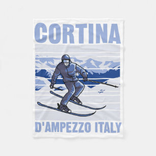 Cobertor De Velo Cortina D'ampezzo Itália Esqui