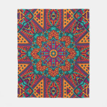 Cortina de chuveiro de padrão contínuo colorido el