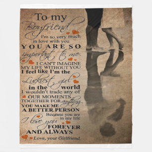 Cobertor De Velo Cota De Amor Para Namorado Presente engraçado pa