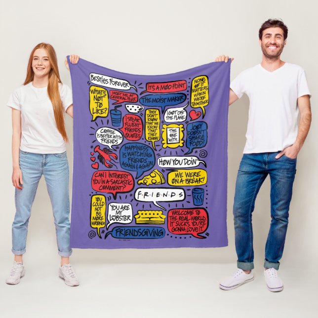 Cobertor De Velo Cotações FRIENDS™ (In Situ)