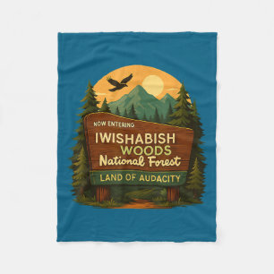 Cobertor De Velo Cotações Nacionais Floresta Iwishabish Terra Humor