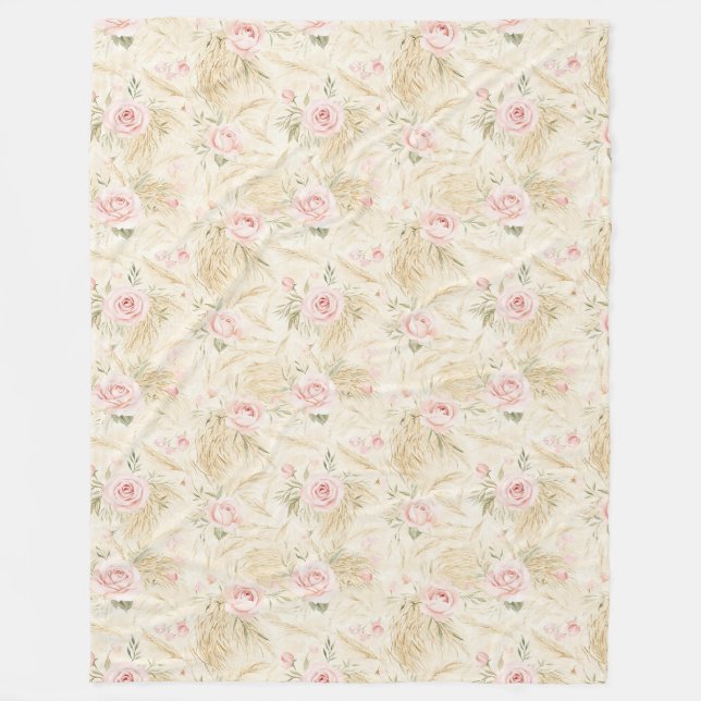 Cobertor De Velo Country Road Floral Birthday (Frente)