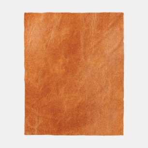 Cobertor De Velo Couro natural liso de gengibre russo