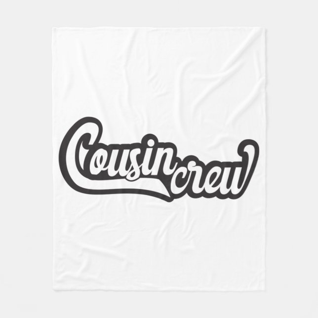 Cobertor De Velo Cousin Crew (Frente)