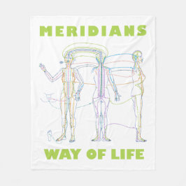 Cobertor De Velo Couverture polaire Acupuncture Way of Life