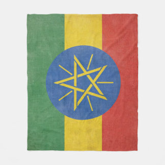 Cobertor De Velo Couverture polaire Ethiopian flag