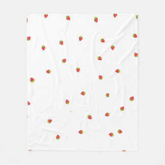 Cobertor De Velo Couverture Polaire strawberry 