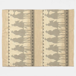 Cobertor De Velo Cowboys oeste do pelotão Throw Blanket 50x60