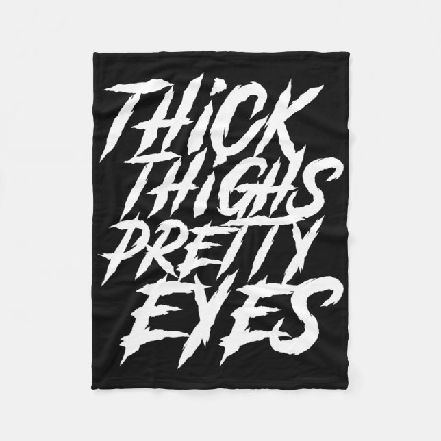 Cobertor De Velo Coxas Espessas Bonito Olhos Engraçados Perna Rapar (Frente)