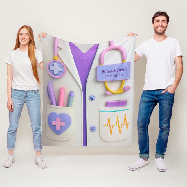 Cobertor De Velo Cozy Doctor Blanket – Heart & Healing Design (In Situ)