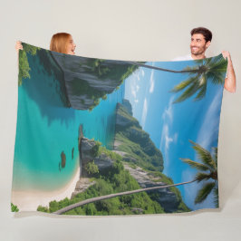 Cobertor De Velo "Cozy Escapes Começa Aqui - Turquesa Cove Comfort"